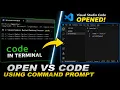 How to Open VS Code Using Command Prompt 4 Easy Methods