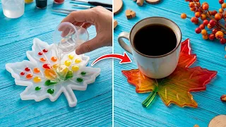 Epoxy Resin DIYs That Make Your Bedroom Extra Cozy by 5-Minute Crafts PLAY! ✨