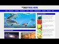 News Reading Website In HTML CSS JQUERY Blog Website In HTML Marquee Tag Cycle Slider - 1