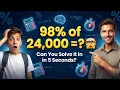 98 of 24 000 Fast Percentage Trick Mental Math Shortcut