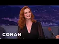 Christina Hendricks Is Thinking About Going Blonde CONAN on TBS
