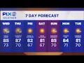 Humidity sticks around in NY NJ