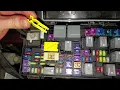 2013 Ford Edge Starter Relay and Fuse Fuel Pump Relay and Fuse