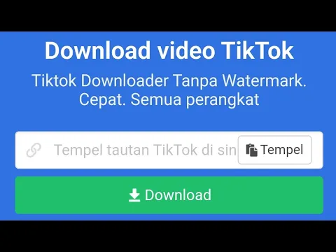 Download MP3 Cara mengatasi tidak bisa download video tiktok di snaptik