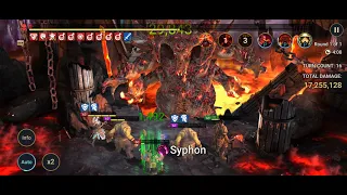 My UNM Clan boss team Force Red