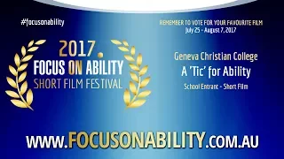 A 'Tic' for Ability film thumbnail
