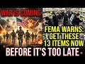 FEMA s 13 MUST-HAVE Items for Winter - Emergency Preparedness Checklist