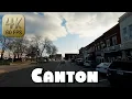 Driving Around Small Town Canton Illinois in 4k