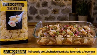 La MEJOR receta de CONCHIGLIONI con SALSA TATEMADA y ARRACHERA