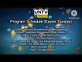 UNTV TeleSerye Easter Sunday 2024 Program Schedule Easter Sunday