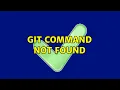 git command not found