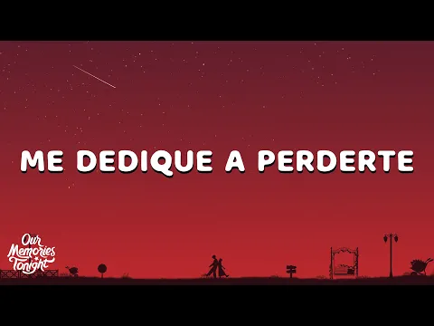 Video Thumbnail: Alejandro Fernández - Me Dediqué a Perderte (Letra/Lyrics)
