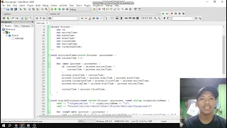 CPU Scheduling Simulation Project Using FCFS Algorithm - Operating System