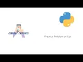 Single Number Practice Problem on List Python Castor Classes