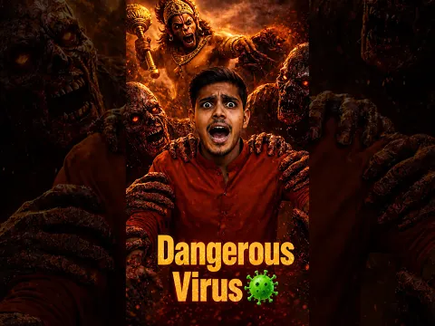 Duniya Ka Sabse Khatarnak Zombie Virus😱 | Vikash Baniya | #shorts