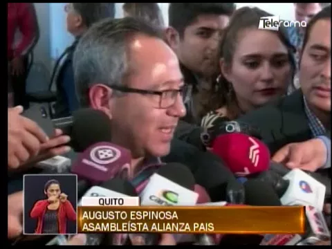 Crisis dentro del bloque legislativo de Alianza Pais