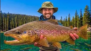 Fishing and Camping Remote Mountains