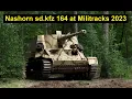 Nashorn at Militracks 2023 - 5 minutes of driving