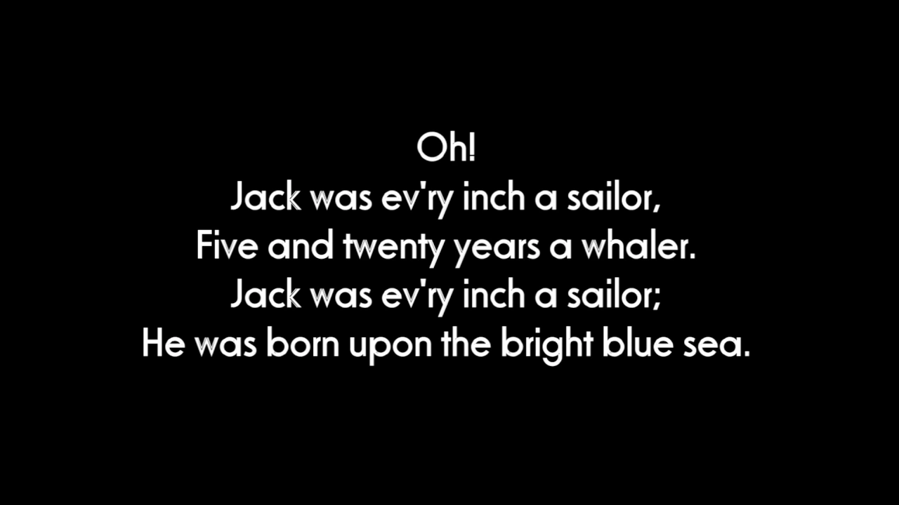 Jack Was Every Inch a Sailor - lyrics Jack Was Every Inch a Sailor - lyrics