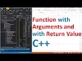 Function with Arguments and Return Value - C Programming