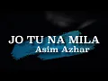 JO TU NA MILA | ACOUSTIC VERSION | ASIM AZHAR | NEHA SINGH |