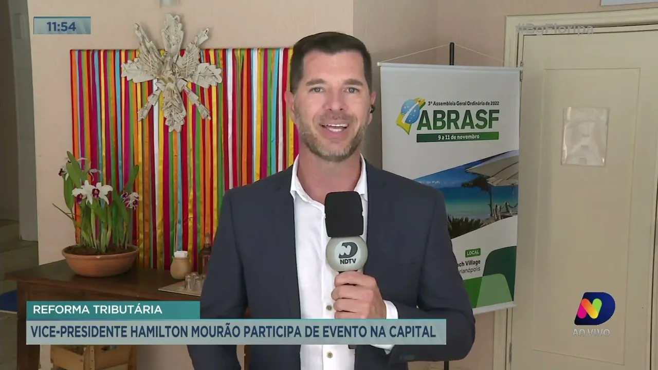 Atual vice-presidente Hamilton Mourão visita Florianópolis nesta quinta-feira