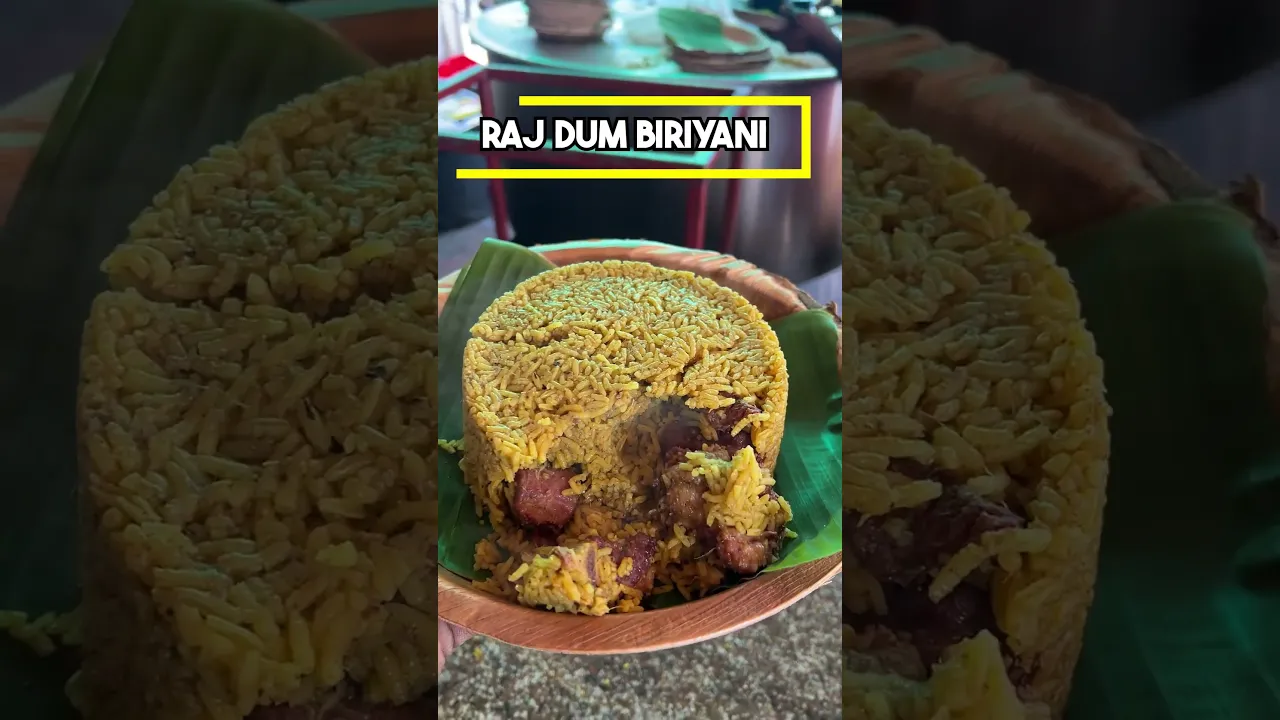 4 AM Biriyani in Bangalore, Hoskote Raj Dum Biriyani South Indian Food #shorts #bengaluru