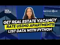 Get Real Estate Vacancy Rate using Apartments List Data with Python