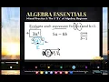GED Math Evaluate Expressions 1 MP3 Bgn 18-20