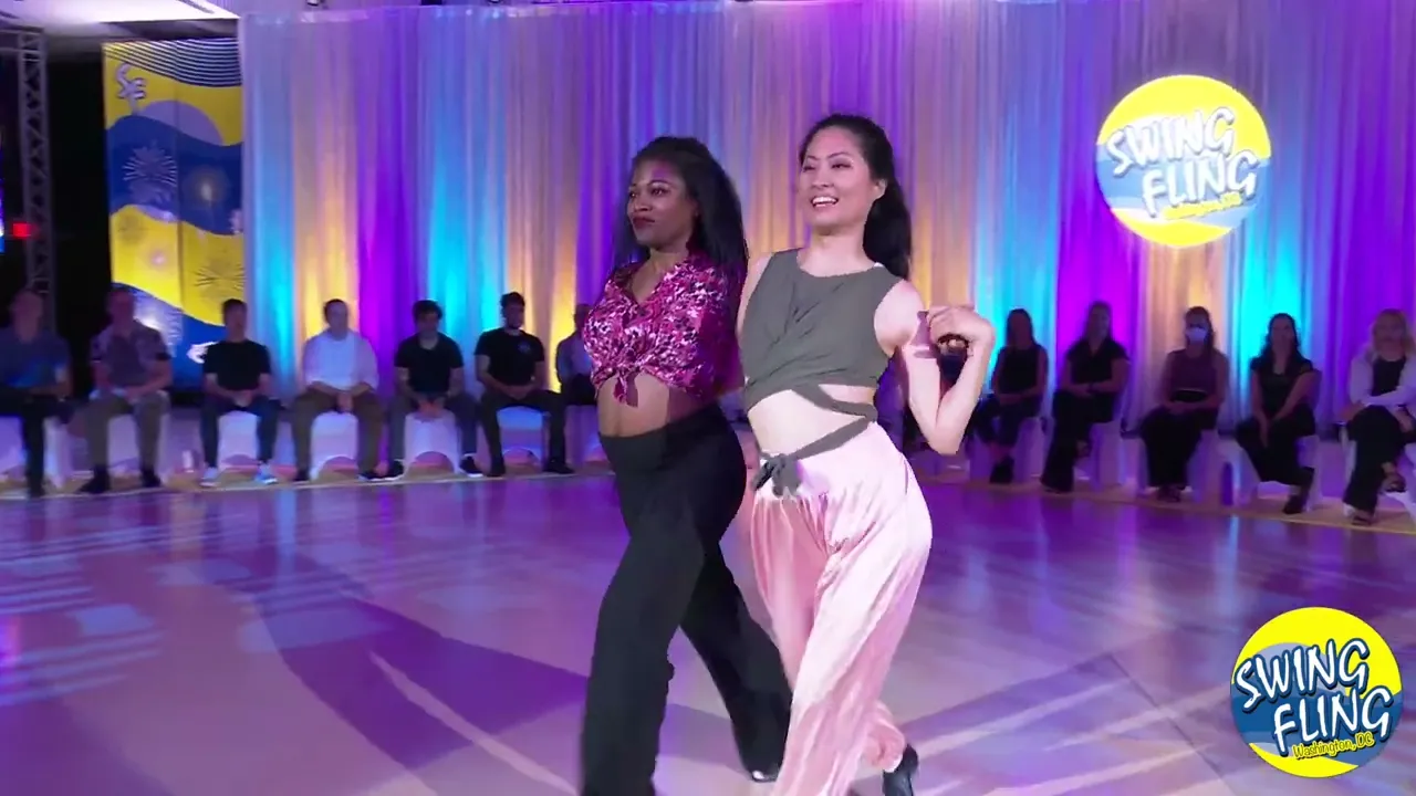Swing Fling 2023 Advanced Jack & Jill Erica Smith & Yubin Kim