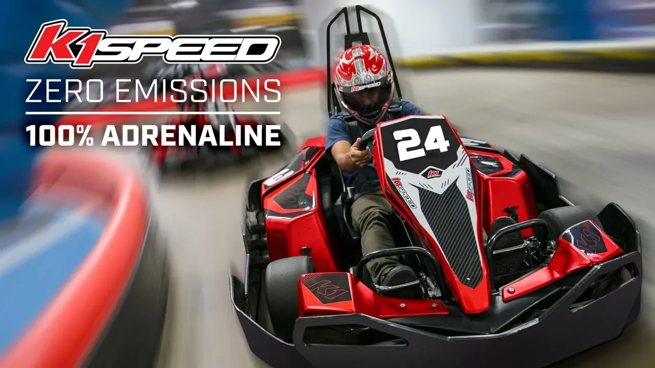 K1 Speed — K1 Speed — Indoor Kart Racing (YouTube video ad)