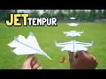 Download Lagu Membuat Pesawat JET dari Kertas Buku Tulis  Terbang Jauh - ELEKTROGAMI Pesawat Kertas