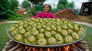 Bà Tân Vlog - Lần Đầu Làm Nồi Mướp Đắng Nhồi Thịt Siêu To Khổng Lồ Đãi Cả Làng