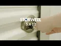 5 X 12 Self Storage Unit Size - 5X12 Storage Unit 5 by 12 Storage Units 5x12x8 5 Storage Unit