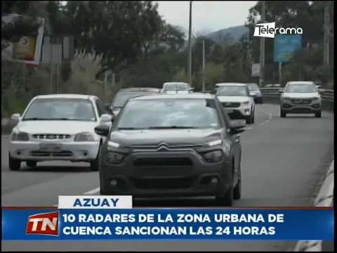 10 radares de la zona urbana de Cuenca sancionan las 24 horas