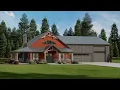 Best Selling Barndominium 3-Car Garage More Plan 5032-00151