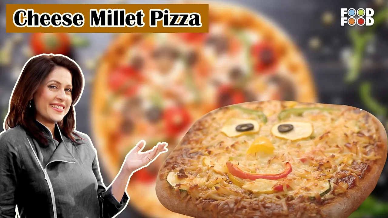Delicious and Nutritious: How to Make Millet Pizza at home   Cheese Pizza Recipe   Amrita Raichand