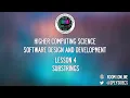 4 Higher Computing Science - Substrings