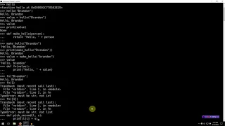 Learning Python 007 Intro to Functions