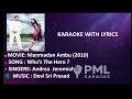 Download Lagu 🎵 Who’s the Hero? – Karaoke Remastered with Lyrics | Tamil Karaoke 🎤