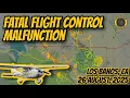 Download Lagu Terrifying Fatal Flight Control Issue Los Banos CA 26 Aug