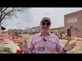 Todd delivers market update shows back entrances to Main Street businesses during construction