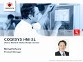 Webinar CODESYS HMI SL E