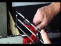 How to use a bar mounted chainsaw file guide sharpener