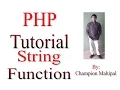 Learn PHP Tutorial 29 String Function and substring