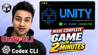 I Made a COMPLETE Unity Game in 2 Minutes with Codex CLI Unity CLI AI Game Dev