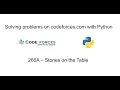 Solving problems on codeforces com with Python - 266A