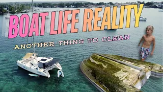 Boat Life Never Stops | Cleaning Surfing & Keeping Motherload Afloat | EP141 | HD 720p