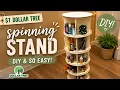 You Won t Believe This Rotating Stand Is Made From Dollar Tree Items
