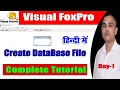 Create Database File in Visual FoxPro How to create Database in FoxPro Create a new Database